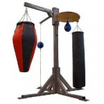 Напольная стойка для боксерских мешков Рэй-спорт на четыре снаряда эСН.4